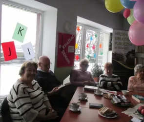 DKK „Andrzejki” z twórczością Valerie Perrin w Filii nr 1