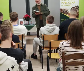 Spotkanie autorskie z Januszem Ziarnikiem 