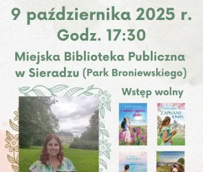 Spotkanie autorskie z Agatą Sawicką