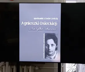 Prelekcja o Agnieszce Osieckiej