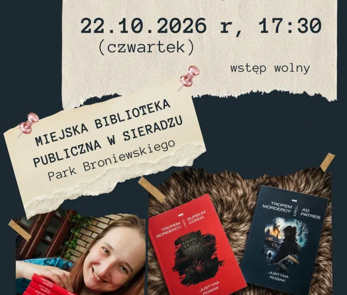 Spotkanie autorskie z Justryną Rosiak