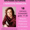 Zaproszenie na spotkanie autorskie z Agnieszką Krawczyk