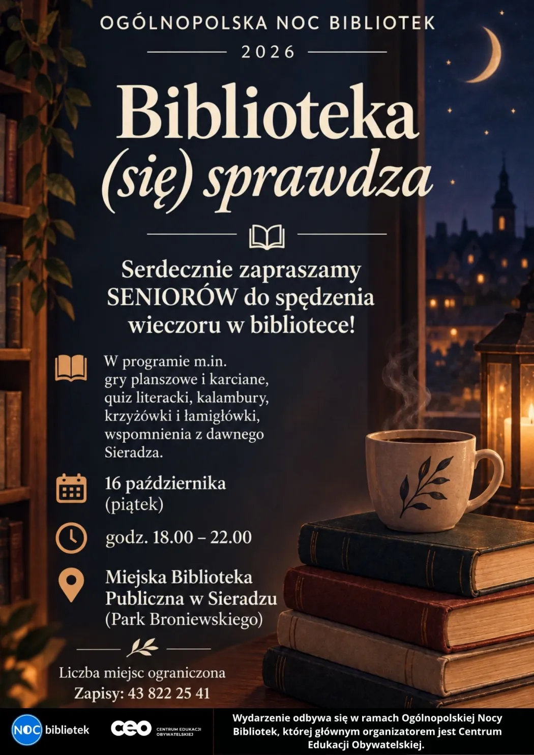 Ogólnopolska Noc Bibliotek 2026