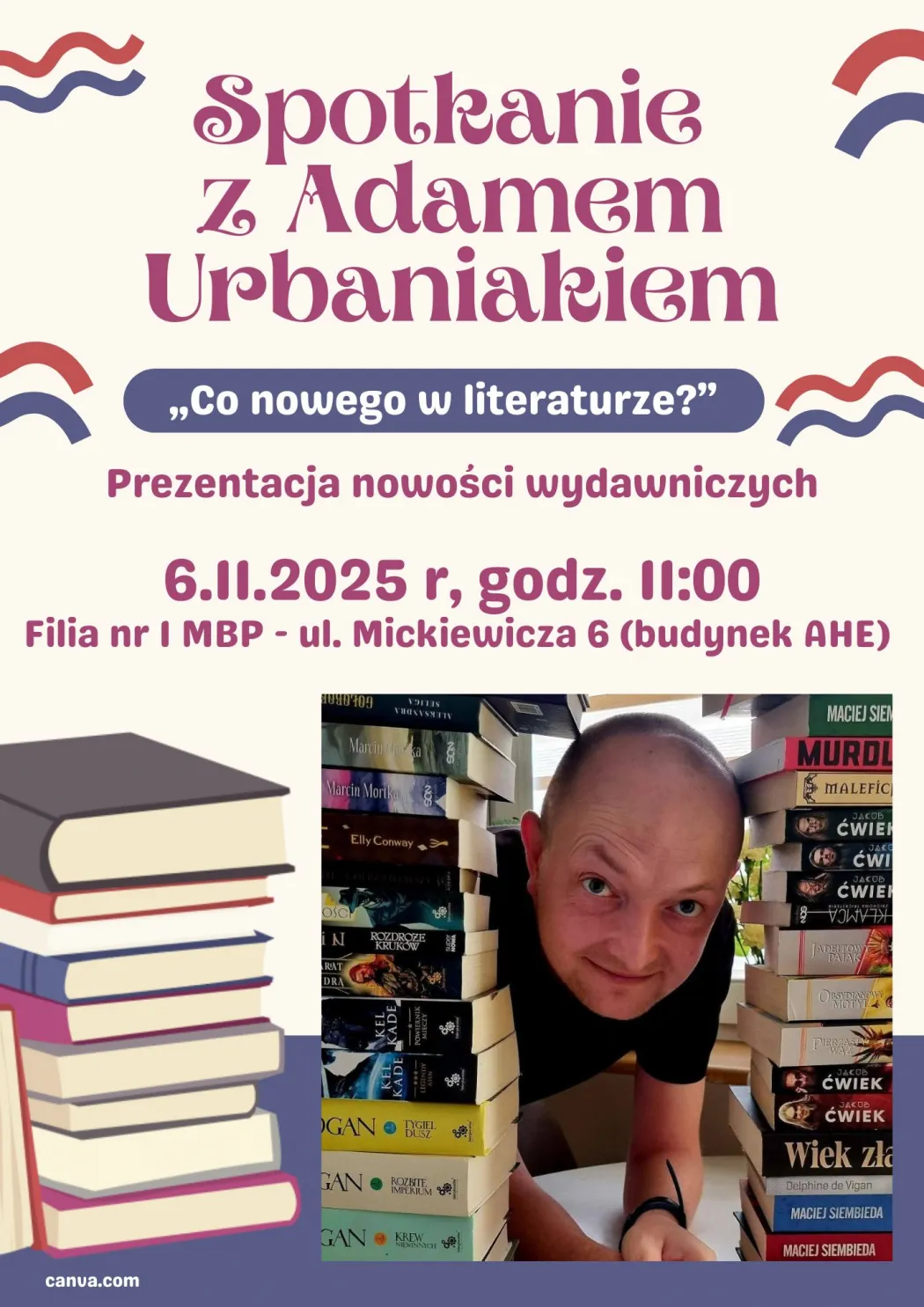 Spotkanie z Adamem Urbaniakiem