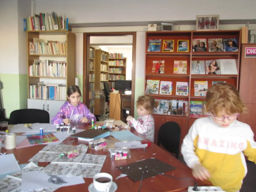 Maski karnawałowe w Filii nr 1