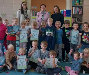 Halloweenowe duszki w Filii nr 2