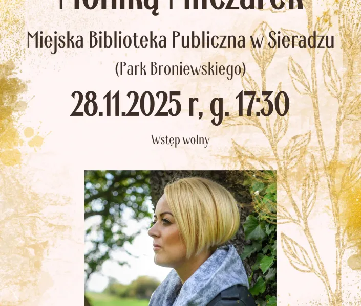 Spotkanie autorskie z Moniką Milczarek