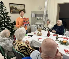 Prelekcja „ O kolędach, pastorałkach i wiljorzach” w Filii nr 2