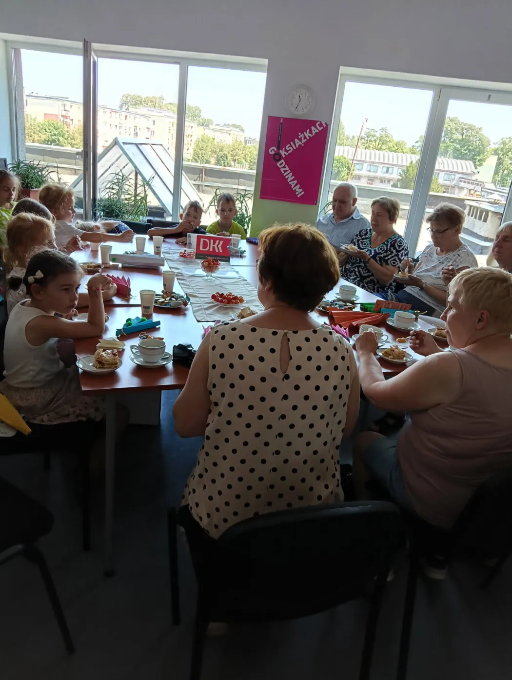  Akcja DKK „Mali czytelnicy dorosłym czytelnikom” w Filii nr 1